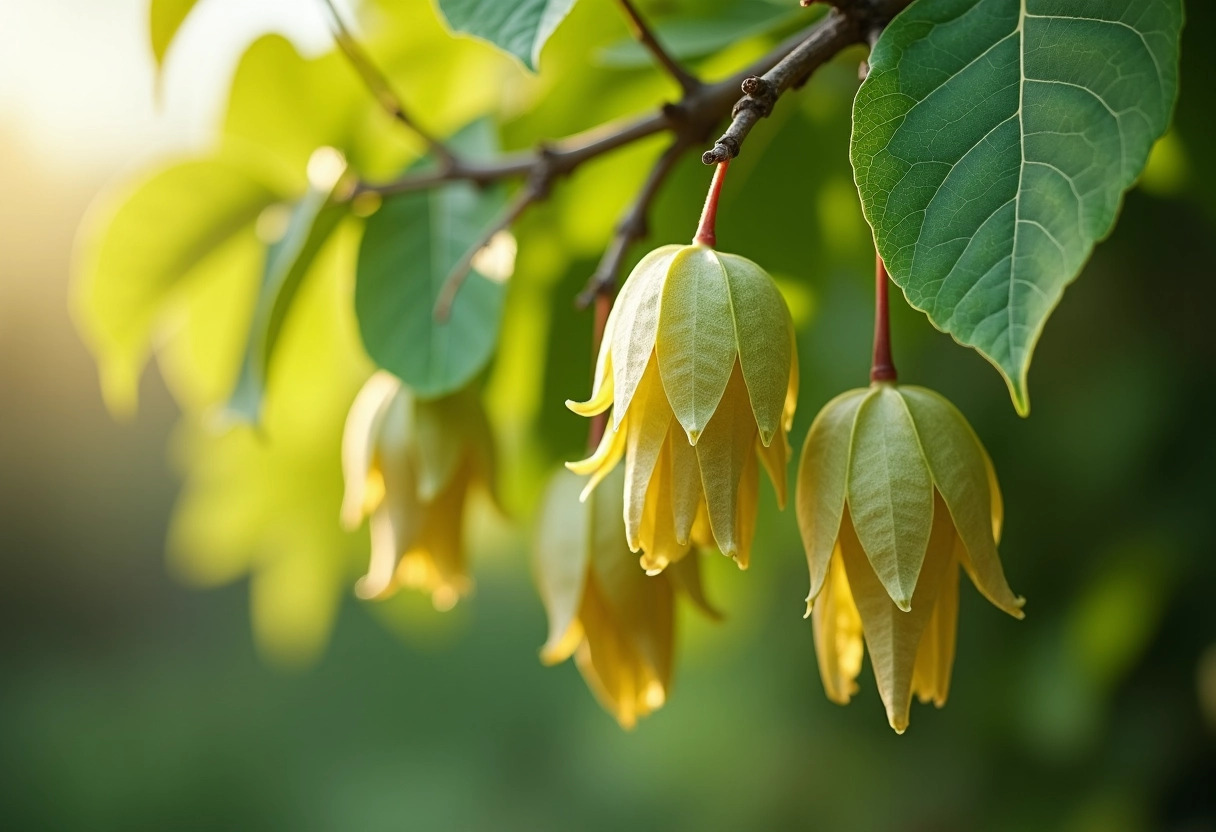 catalpa feuilles